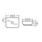 LECICO Layla Vessel Freestanding Basin - Round - 455mm