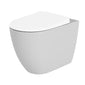 LECICO Layla Round Rimless Sanitaryware - Back To Wall Pan