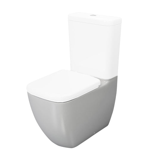  LECICO Layla Square Rimless Sanitaryware - Close Coupled Pan