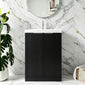 STRIA Floor Standing 600mm Vanity Unit with Basin - Soft Black