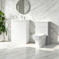 STRIA 500mm WC Unit - Matt White