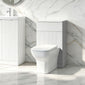 STRIA 500mm WC Unit - Matt White