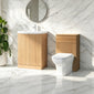 STRIA 500mm WC Unit - Autumn Oak