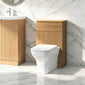 STRIA 500mm WC Unit - Autumn Oak