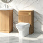 STRIA 500mm WC Unit - Autumn Oak
