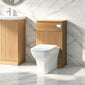 STRIA 500mm WC Unit - Autumn Oak
