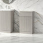 STRIA 500mm WC Unit - Pebble Grey