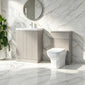 STRIA 500mm WC Unit - Pebble Grey