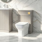 STRIA 500mm WC Unit - Pebble Grey