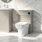 STRIA 500mm WC Unit - Pebble Grey