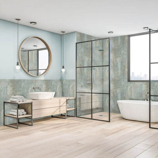  SDG Bathroom Shower Panels - 2400 x 1000 x 10mm - Mineral - welovecouk
