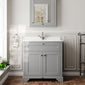Hudson Reed Old London 800mm Cabinet & Marble Top (1TH) - Storm Grey