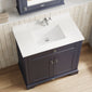 Hudson Reed Old London 800mm Cabinet & Marble Top (1TH) - Twilight Blue