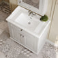 Hudson Reed Old London 800mm 2-Door Vanity Unit & Ceramic 1 Tap Hole Basin - Timeless Sand