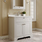 Hudson Reed Old London 800mm Cabinet & Marble Top (1TH) - Timeless Sand