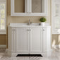 Hudson Reed Old London 1200mm 4-Door Angled Unit & White Marble Top 1TH - Timeless Sand