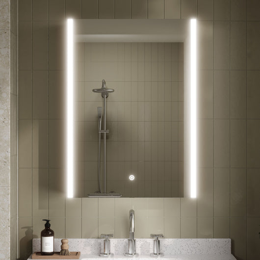 Hudson Reed Pavo LED Mirror Cabinet with Shaver Socket