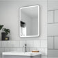 Nuie LED 700 x 500 Framed Mirror - Silver