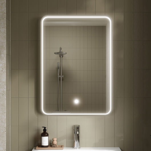  Nuie Pictor Inset Frame Led Mirror 700 x 500mm - Chrome