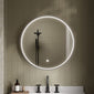 Nuie Mensa Inset Frame Led Mirror 600mm - Black