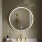 Nuie Mensa Inset Frame Led Mirror 600mm - Brushed Brass