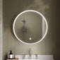 Nuie Mensa Inset Frame Led Mirror 600mm - Chrome