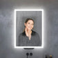 Luka Smart Illuminated Mirror with Alexa - 600 x 800 - Frameless - welovecouk