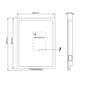 Luka Smart Illuminated Mirror with Alexa - 600 x 800 - Frameless - welovecouk