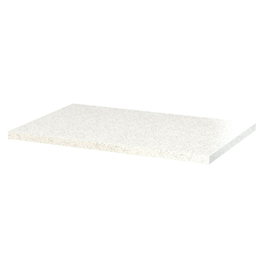  Laminate Worktop 1205 x 460 x 22mm - White Sparkle Grain