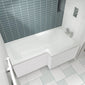 L-Shaped 1700 x 850/700 Shower Bath