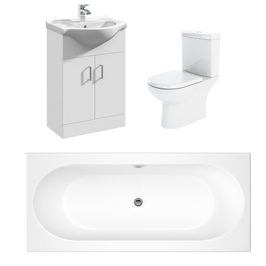  Lawton Vanity Foundation Straight Double Ended Bath Suites 1800 x 800