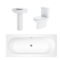 Lawton Foundation Straight Double Ended Bath Suites 1800 x 800