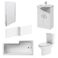 Lawton Vanity 1600mm L Shape Shower Bathroom Suite