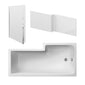 Melbourne Vanity 1600mm L Shape Shower Bathroom Suite