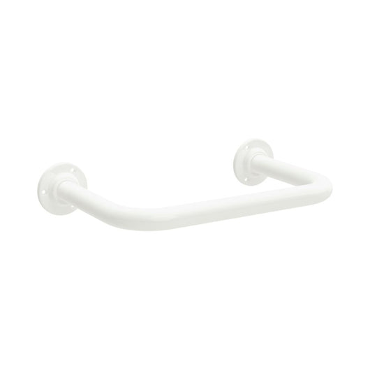  BATHEX Backrest Stainless Steel White 35 x 150 x 400 x 150 - welovecouk