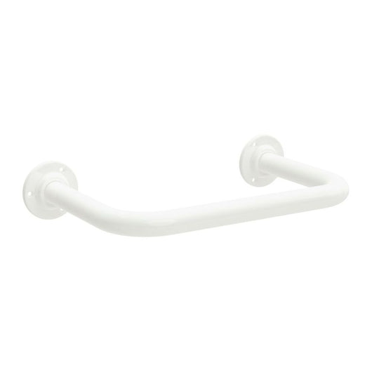  BATHEX Backrest Stainless Steel White 35 x 240 x 400 x 240 - welovecouk