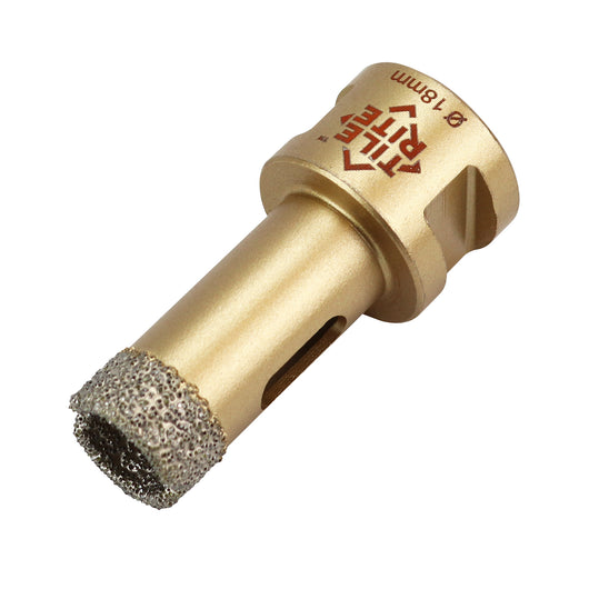  18MM M14 GOLD BRAZED DRY DRILL
