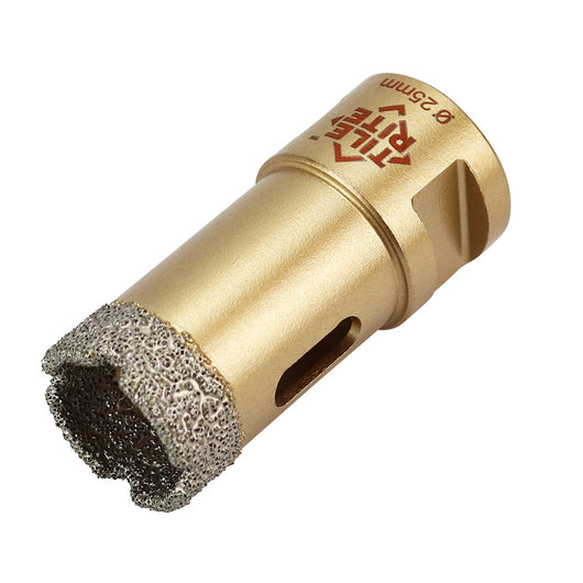  25MM M14 GOLD BRAZED DIAMOND DRILL BIT
