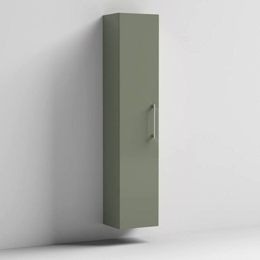  Nuie Arno 300mm Tall Unit (1 Door) - Satin Green