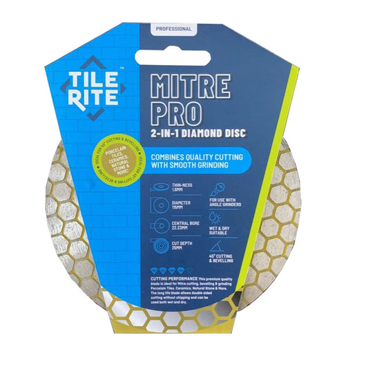  MITRE PRO 2-IN-1 DIAMOND DISC