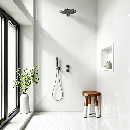 SDG Wall Shower & Bathroom Panel 2400 x 1000 x 10mm - Gloss White