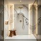SDG Wall Shower & Bathroom Panel 2400 x 1000 x 10mm - Matt Emperor Marble