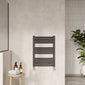 Nuie Curved 700 x 500 Ladder Rail - Anthracite
