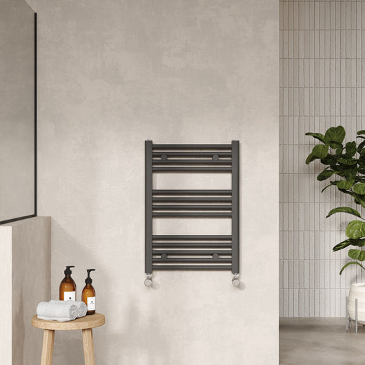  Nuie Straight 700 x 500 Ladder Rail - Anthracite