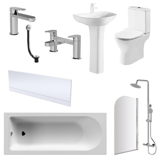  Misirlou Complete Shower Bathroom Suite - 1700x700