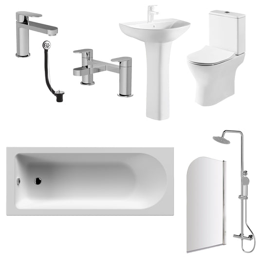  Misirlou Complete Shower Bathroom Suite - 1700x700