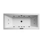 Quadra 1700 x 700 Whirlpool & Hydrotherapy Spa Bath