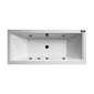 Quadra 1700 x 700 Whirlpool & Hydrotherapy Spa Bath