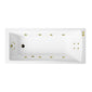 Square Single Ended Whirlpool Hydrotherapy SPA Bath 1600 x 700mm