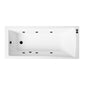 Square Single Ended Whirlpool Hydrotherapy SPA Bath 1600 x 700mm